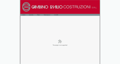 Desktop Screenshot of gambinocostruzioni.com